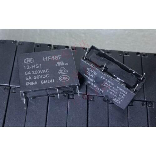Relays HF46F 12-HS1 46F-1-12V