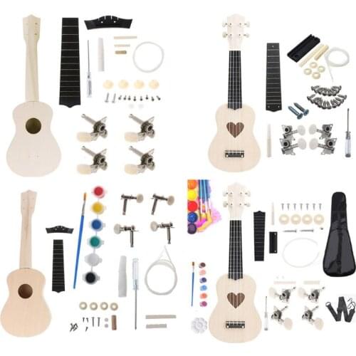 DIY Ukulele Make Your Own Ukulele Hawaii Ukulele Kit Musical Instrument Accessories Perfect For Anyone Latest Technology
