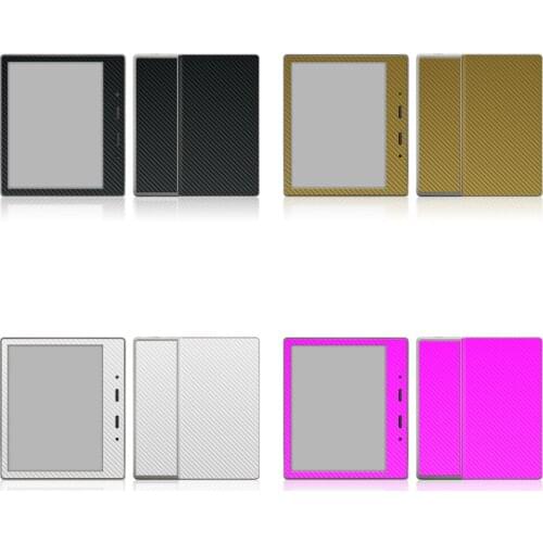 Cool Designs carbon fiber black color Vinyl Decal Waterproof Protective Skin Sticker for Amazon kindle oasis 2 oasis 3