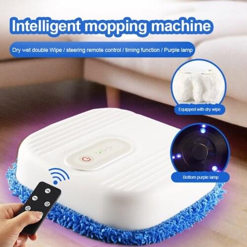 Smart Sweeping Robot Dry Wet Drag Integrated Electric Wireless RC Mopping Robot Suitable For Livingroom Bedroom Toilet Kitchen