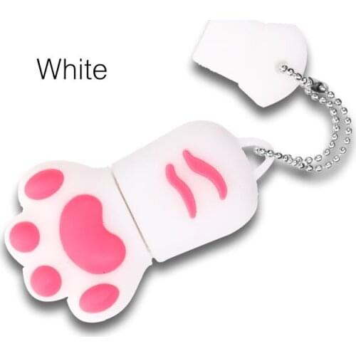 Cat Paw Cartoon USB Flash Drives 64GB cute pendrive 4GB 8GB 16GB 32GB Memory Stick cute Animal Pen Drive 128GB 256GB Gifts