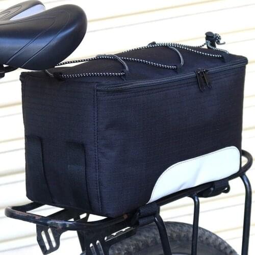 Bicycle Bags Large Capacity Cycling Bag MTB Mountain Bike Saddle Rack Trunk Bags Travel Luggage Carrier Bike Rear Bag Accessory