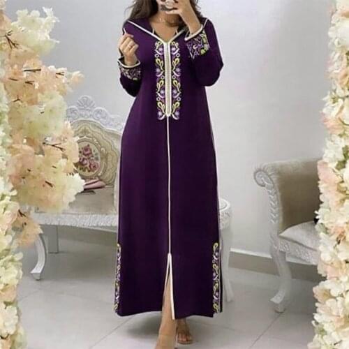 Musulmane Abaya Dubai Turkey Robe Longue Djelaba Femme Islam Muslim Hijab Long Dress African Dresses For Women Caftan Marocain
