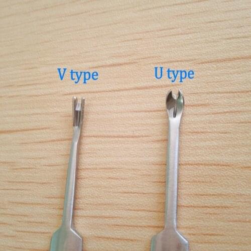 1pc Special Steel Type U Professional U Shaped Stitching Groover Skiving Edge Beveler Leathercraft Leather Tool