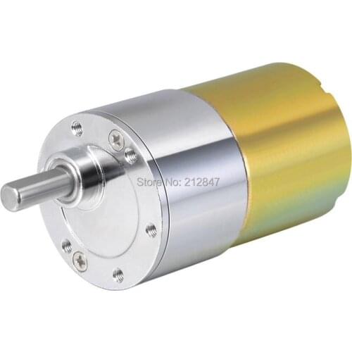 12V DC 300 RPM Gear Motor High Torque Electric Reduction Gearbox Eccentric Output Shaft DC Motors