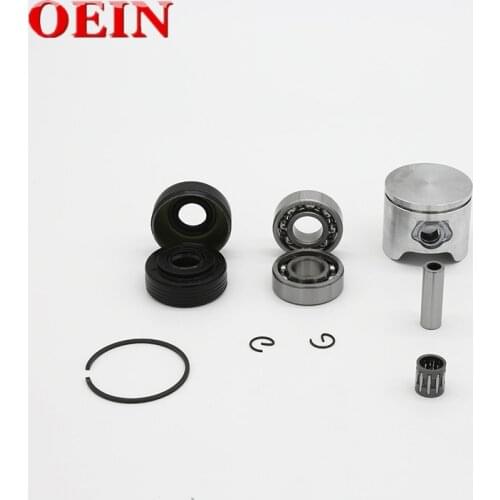 42mm & 44mm Piston Bearing Oil Seal Kit For Husqvarna 350 345 Chainsaw Engine Motor Parts