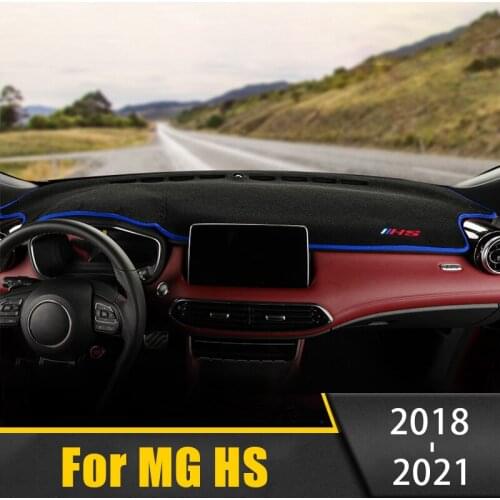For MG HS 2018 2019 2020 2021 LHD Car Dashboard Cover Sun Shade Pad Carpets Anti-UV Instrument Panel Desk Mats Accessories