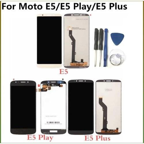 For Motorola E5 XT1922 LCD Display Touch Screen Digitizer Assembly For Motorola E5 E5 Plus XT1924-7 E5 Play XT1921