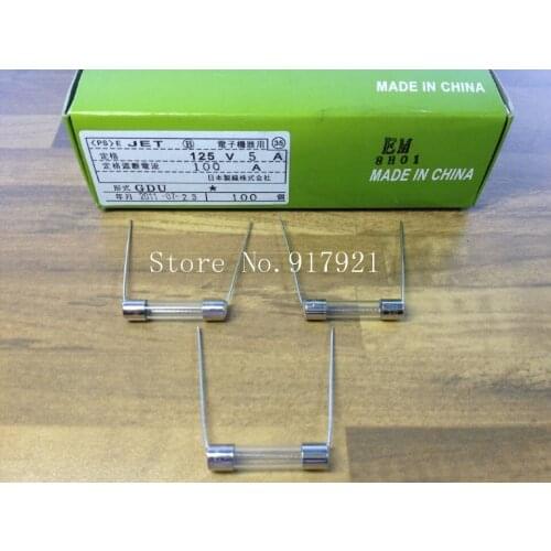 [ZOB] Japan JET GDU import 5A125V 6X30 EM pin explosion-proof fuse tube 8H01 PS ENSF --200PCS/LOT