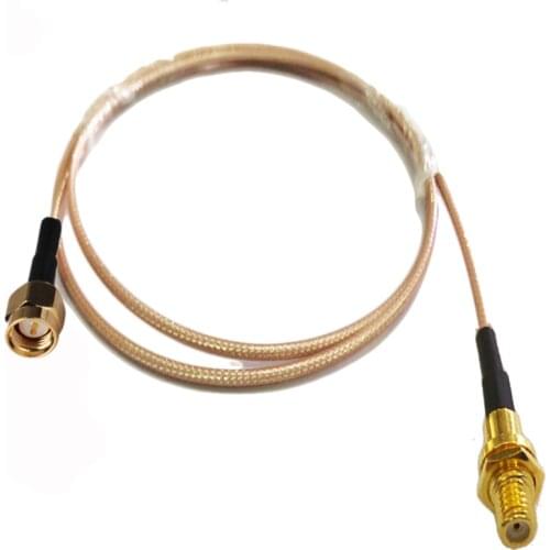 Microdot Compatible M5 Female to SMA Male Connector 10-32 UNF Vibration Acceleration Sensor Test RG316 Cable 1m 3m 5m 10m