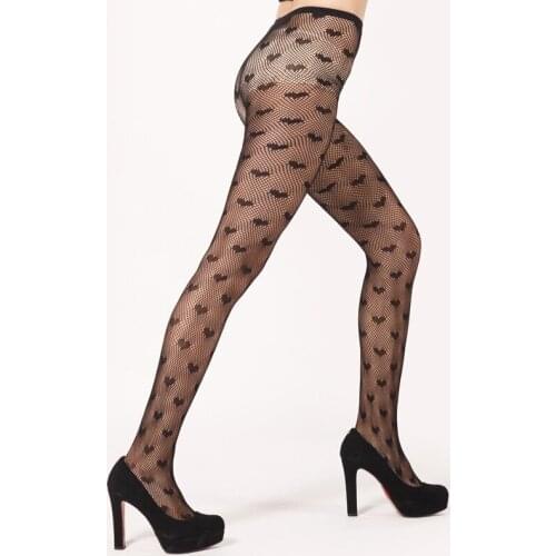 Lace Cute Black G Stockings Trousers Tights Japanese Gothic Women Love Embroidery Punk Pantyhose Lolita Dark Fishnet Stocking