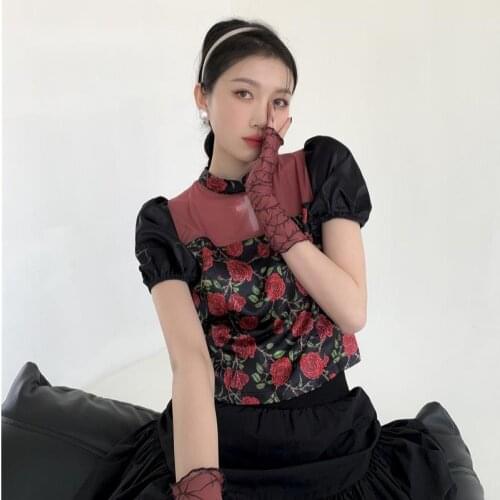 LLLmwybiao Short Sleeve Blouses