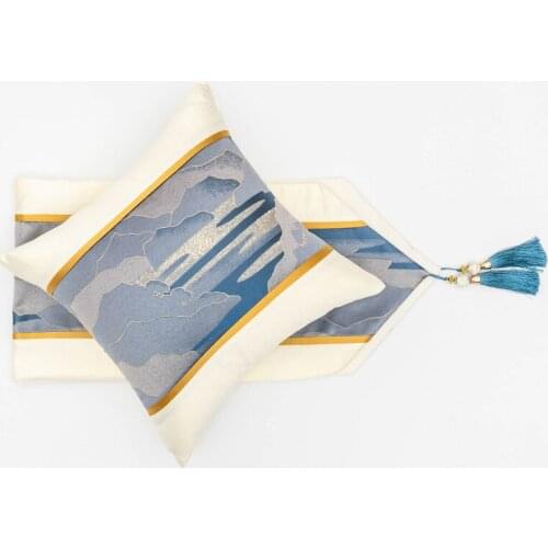 New Chinese Style Light Luxury Cushion Cover Simplicity Throw Pillowcases Sofa Living Room Decoration Patchwork Pillow Covers