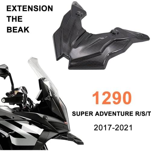 Motorcycle Front Beak Frame Nose Fairing Cowl Fender Carbon Fiber FOR 1290 Super Adventure Adv R/S/T 2021 2020 2019 2018 2017