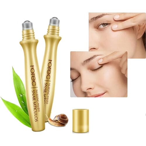 Snails Skin Care Eye Massage Cream Slide Ball Essence Firming Remover Dark Circles Wrinkle Anti-puffiness Bags Under Eye