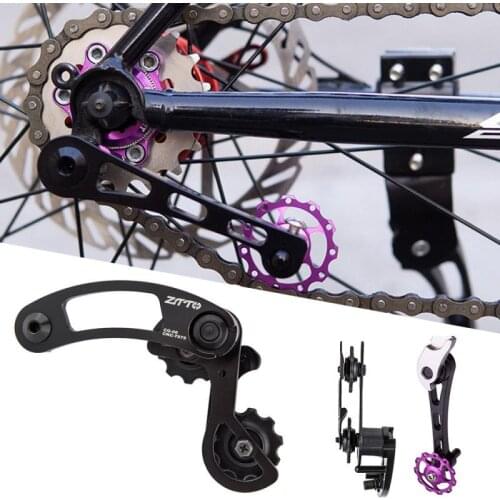Bicycle Parts Chain Tensioner Folding Bike Single Speed Bike Chain Tensioner Adjustable Pulley Jockey Wheel Derailleur Tool