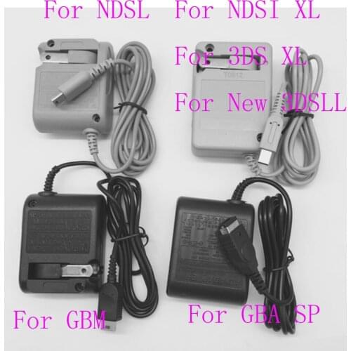 US AC Power Supply Adapter for GBM GBA SP NDSI XL NEW 3DS XL LL Home Wall Charger