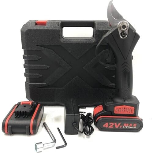 Cordless Pruner Electric Rechargeable Pruning Shear Secateur Branch Cutter Garden Fruit Pruning Tool