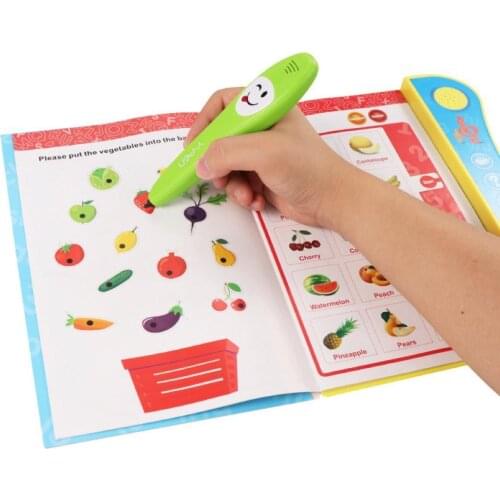 Kids Letter Number Learning Reading Machine Puzzle Educational Tablet Book Toy