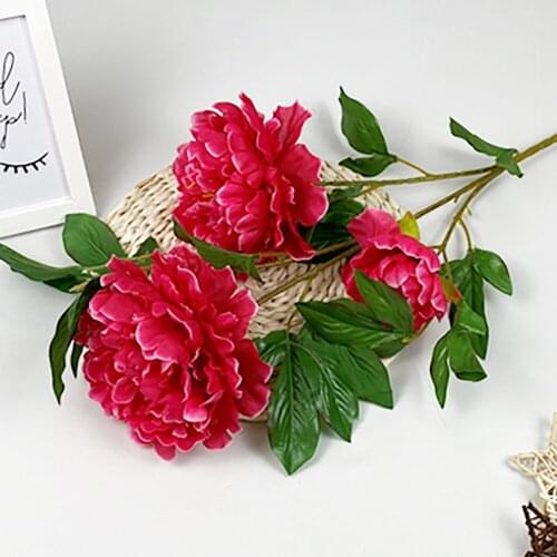 Peonies Simulation Peony Fake Flower Home Decor Handmade Party Accessories Cloth 106cm Wedding Decoration Artificial Flowers