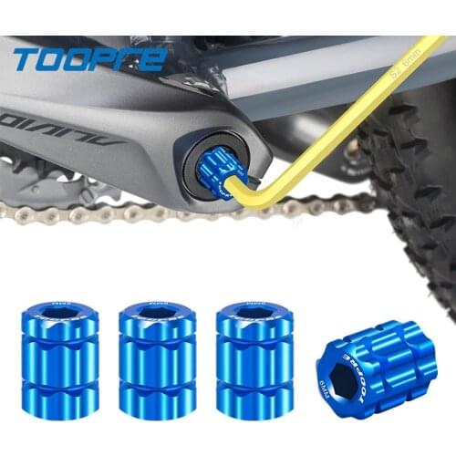 TOOPRE Bike Integrated Hollow Torx Crank Cover Disassembly Tool Aluminum Alloy Chainwheel Wrench Iamok Bicycle Repair Tools