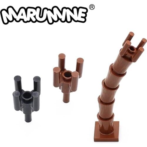 Marumine 2566 Plant Tree Palm Top 30PCS MOC Bricks Parts Garden Buildings Blocks Construction Accesories Compatible Major Brand