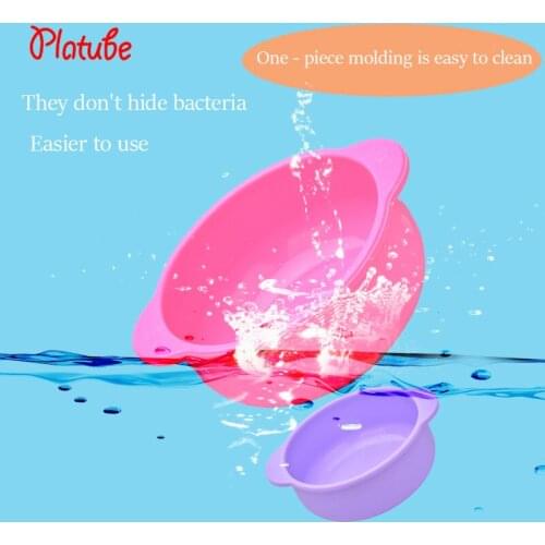 Bowl Plate Baby Food Childrens Tableware Set Feeding Cup Utensils Baby Plates For Kid Spoon Fork Bpa Free Dinnerware Dishes