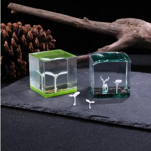 2021 New 3 pcs/lot Different style Resin mini Sprout material epoxy mold makeing jewelry filling for DIY jewelry