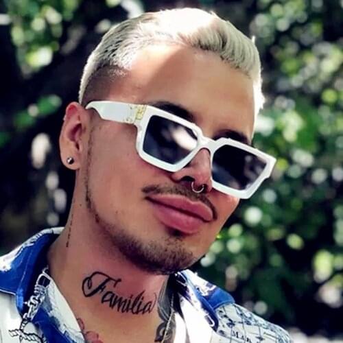 ONEVAN Square Retro Sunglasses Women 2021 Luxury Brand Glasses Women/Men Oversized Eyewear Women Mirror Oculos De Sol Feminino