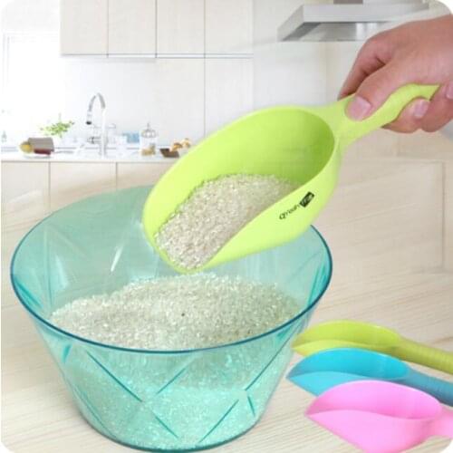 Plastic Multi-purpose Large Ice Scraper Rice Flour Shovel Tea Dried Fruit Food Shovel