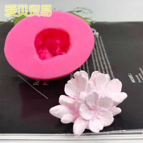 Stereosakura silicone mold chocolate mousse baking tool aromatherapy gypsum mold drop glue candle mold