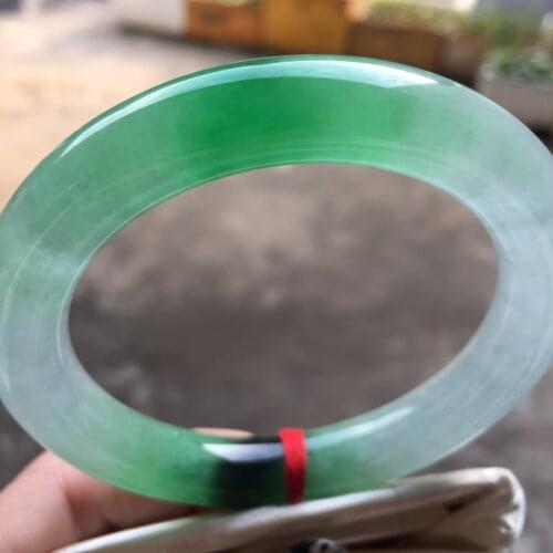 Koraba Certified (Grade A)100% Natural Jadeite JADE Bracelet Women Bangle