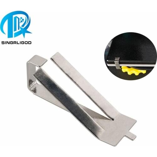 8PCS Ultimaker Build Platform Retainer Stainless Steel Glass Heated Bed Clip Clamp 3D printer parts Heatbed clip