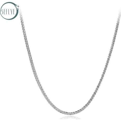 18k Pure gold necklace rose platinum jewelry elegant and simple Choppin chain popular with any pendant fashion trend party favor