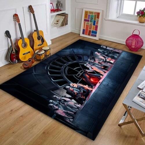 Star Wars Baby Play Mat Anti-slip Carpet Living Room Rug Bedroom Bedside Bay Window Sofa Kitchen Bathroom Floor Decor Mat