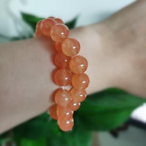 Faceted Light Yellow Chalcedony Stone Beads Round Loose Spacer Bead 4/6/8/10mm For Jewelry Making DIY Bracelet Necklace