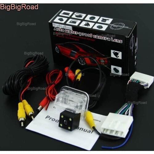 BigBigRoad Car Intelligent Track Rear View Backup Reversing Parking Camera For Mazda CX5 CX-5 CX 5 2012 2013 2014 2015 2016 2017