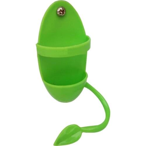 Legendog 1pc Parrot Food Feeder Creative Plastic Hanging Bird Cage Feeder Parrot Feeding Toy Bird Feeder Pet Feeding Supplies