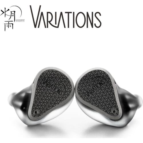 MoonDrop Variations In-Ear Earphones 2EST+2BA+DD Earbuds Tribrid IEMs with Detachable Cable