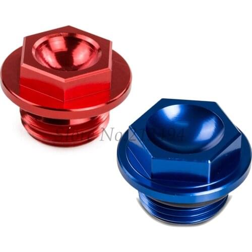 Motorcycle Engine Oil Filler Plug For Yamaha YZ YZF 80 85 125 250 450 WR250F YZ450F WR450F WR250R/X SEROW225 YFZ450