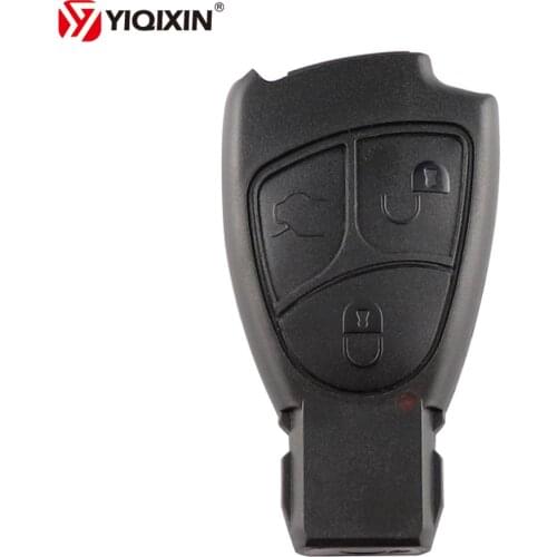 YIQIXIN 3 Button Car Key Replacement Remote Key Shell Case Cover For Mercedes Benz C B E Class W203 W211 W204 YU BN CLS CLK