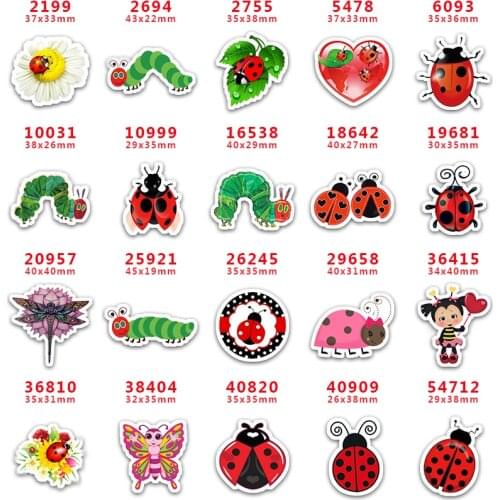 10 Pcs Cartoon Planar Resin Cabochons PR2199