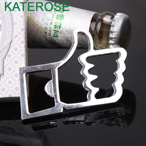 12PCS Like For Love Thumbs Up Metal Bottle Opener Bridal Shower Wedding Favors Beer Openers Barware Party Giveaways Gift