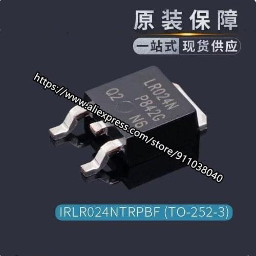 20pcs IRLR024NTRPBF TO252 IRLR024N TO-252 LR024N IRLR024 Power MOSFET