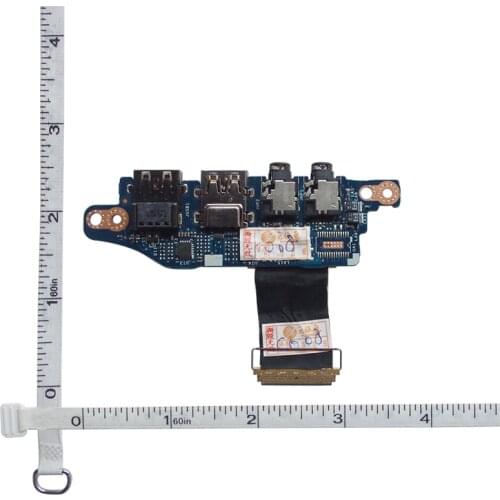 FOR DELL ALIENWARE 17 R2 R3 04RWN1 Audio USB interface Board 4RWN1 LS-B758P DC02C009C00 USB Audio Circuit Board & cable