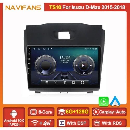 DSP 8Core Android 11 Car Multimedia Player Auto Radio Carplay For Chevrolet Trailblazer Colorado S10 For Isuzu D-max Headunit BT