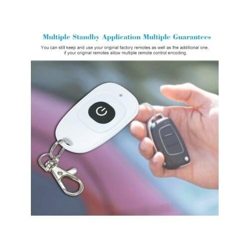 Wireless 433MHz Smart Remote Controller Controlled Devices Wireless Smart Switch Module Key Fob Controller 1527 Chip