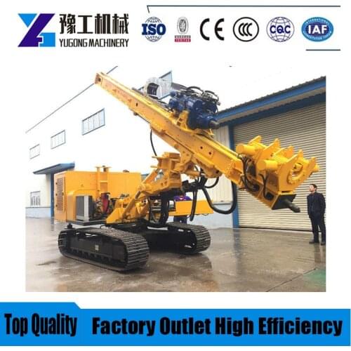 Tractor mounted water well drilling rig Crawler Mounted Rotary Drilling Small Pneumatic Hydraulic Mechanical Mini Portable Drill