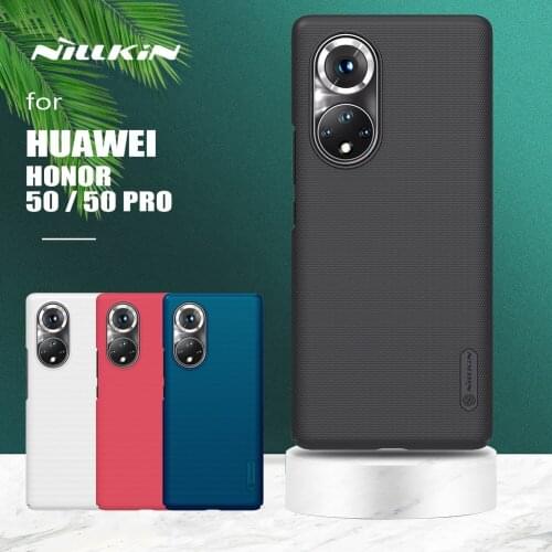 For Huawei Honor 50 Pro Case Nillkin Super Frosted Shield Ultra-Thin Hard PC Protection Back Cover for Honor 50 SE 50 Pro Case