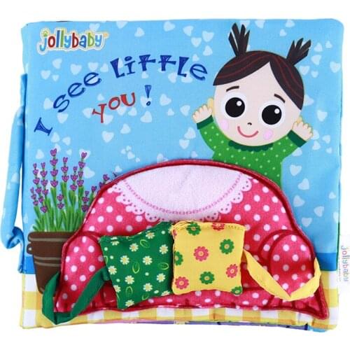 Baby Early Learning Education Cloth Book For Kids With Ring Paper Book Baby Story Book Toy Soft Development Toy Quiet Book